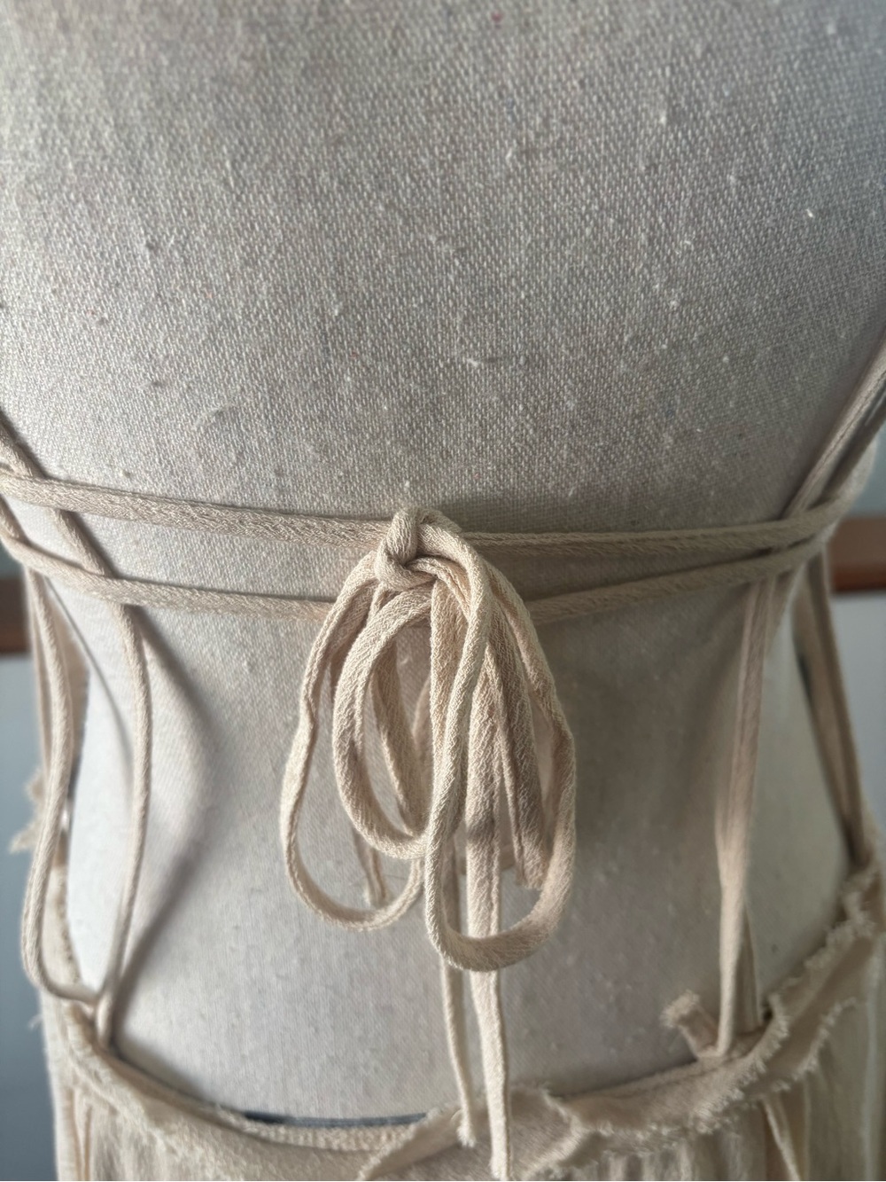 Zara Strappy Sand Maxi Dress - Picture 11 of 14